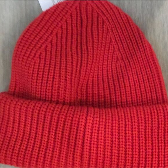 Coach Patch Logo Beanie Hat- Sport‎ Red main image 4